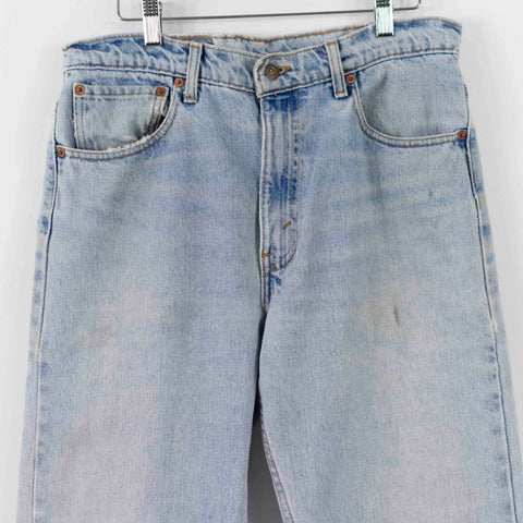 Levi's 505 Worn In Distressed Jeans