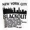 2003 New York City Blackout Thrashed T-Shirt