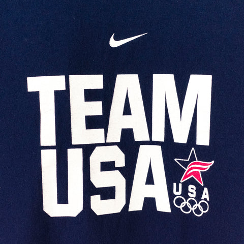 NIKE Center Swoosh Team USA Olympics T-Shirt