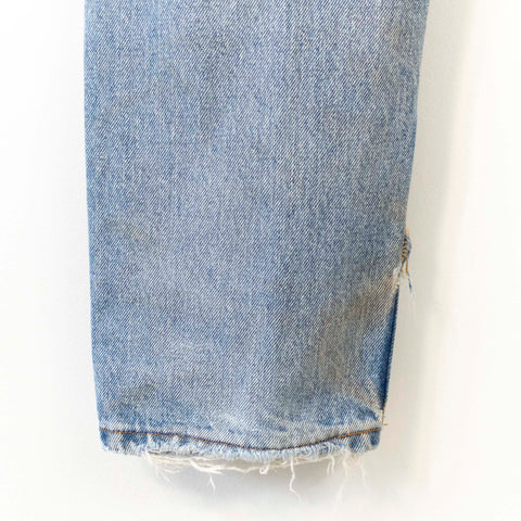 Levi's 505 Thrashed Worn In Made In USA Jeans