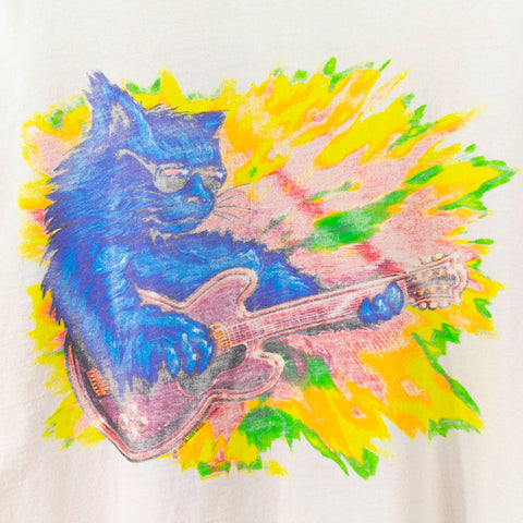 Zenith Presents The 1997 Blues Music Festival Guitar Cat T-Shirt