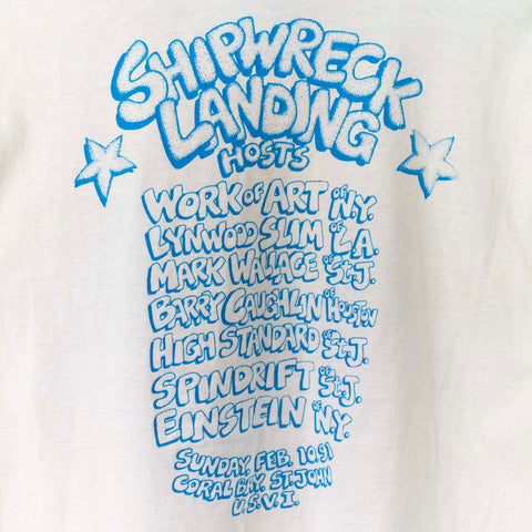 1991 Shipwreck Landing St Johns Music Festival T-Shirt