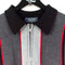 Sopranos Style Knit Quart Zip Polo Shirt