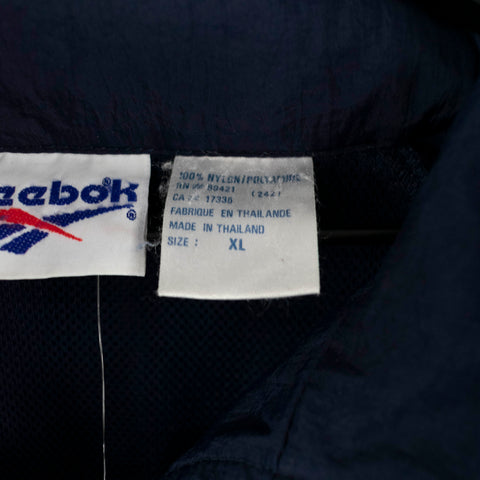 Reebok Spell Out Big Logo Windbreaker Jacket