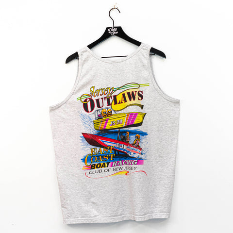 East Coast Boat Racing Club Jersey Outlaws Tank Top Sleeveless T-Shirt