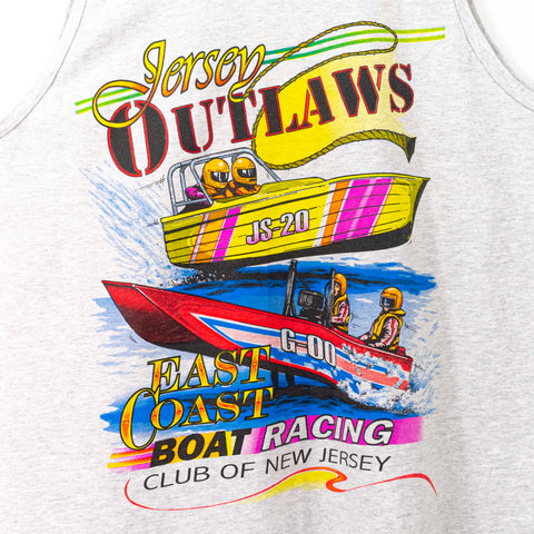 East Coast Boat Racing Club Jersey Outlaws Tank Top Sleeveless T-Shirt