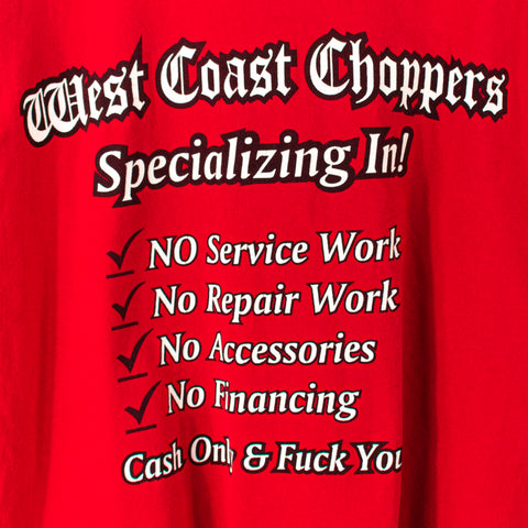 West Coast Choppers Specializing In Logo T-Shirt