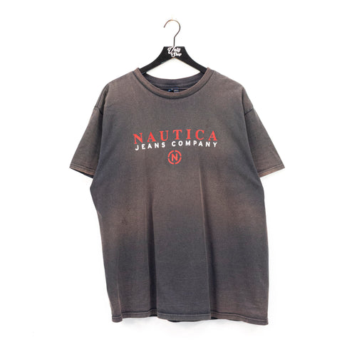 Nautica Jeans Co Sun Faded Spell Out T-Shirt