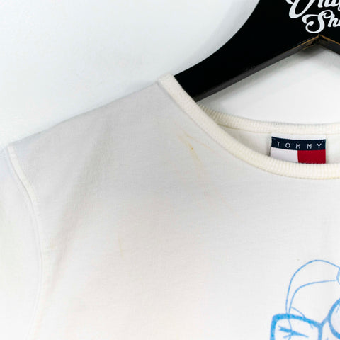 2000 Tommy Hilfiger Tommy Star Cartoon Baby Tee T-Shirt
