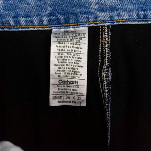 Carhartt Worn In Lined Denim Jeans