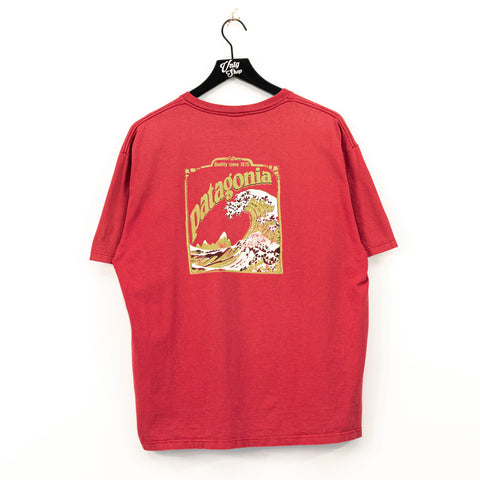 Patagonia Beneficial T's Surf Wave Heritage Logo T-Shirt