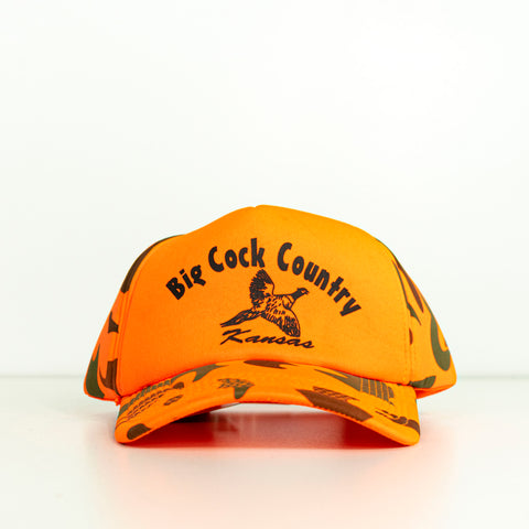 Big Cock Country Camo Snap Back Hat