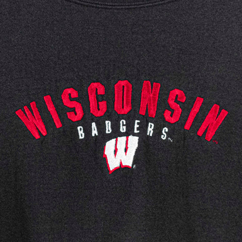 Lee Sport Wisconsin Badgers Embroidered Sweatshirt