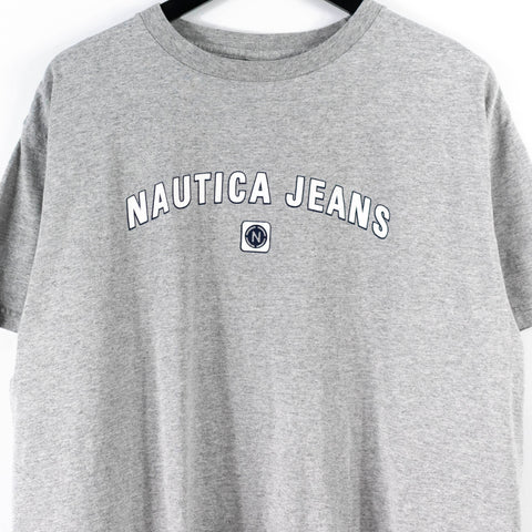 Nautica Jeans Company Logo Spell Out T-Shirt
