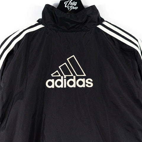 Adidas Three Stripe Logo Windbreaker Jacket