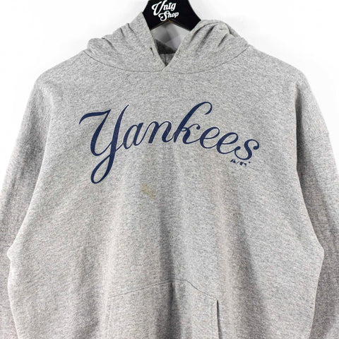 Majestic New York Yankees Spell Out Logo Hoodie Sweatshirt