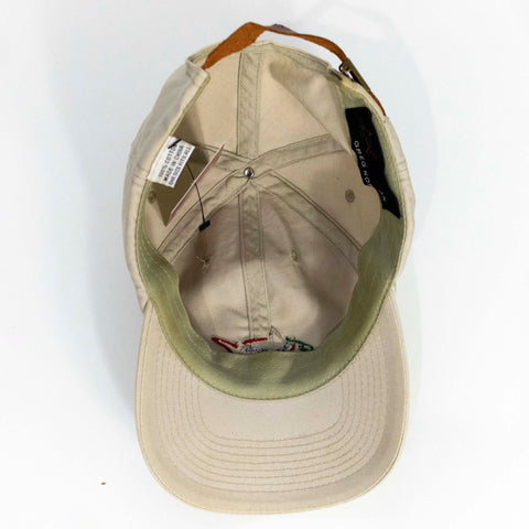 Greg Norman Logo Leather Strap Back Hat