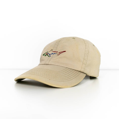 Greg Norman Logo Leather Strap Back Hat