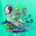 1986 Town & Country T&C Surf Designs Shark Repellent Surf Distressed T-Shirt