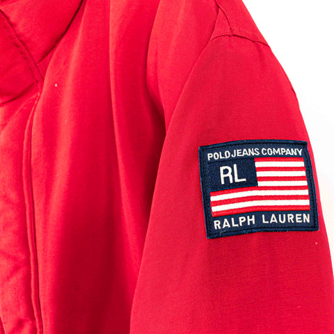Polo Jeans Co Ralph Lauren Flag Patch Down Filled Puffer Jacket