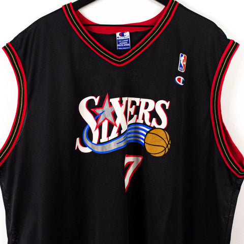 Champion NBA Philadelphia 76ers Sixers Tony Kukoc Jersey