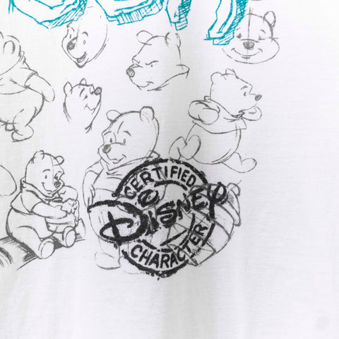 Disney Store Winnie The Pooh Sketch Drawing T-Shirt