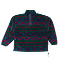 Van Heusen Multicolor Aztec Print Fleece Sweater