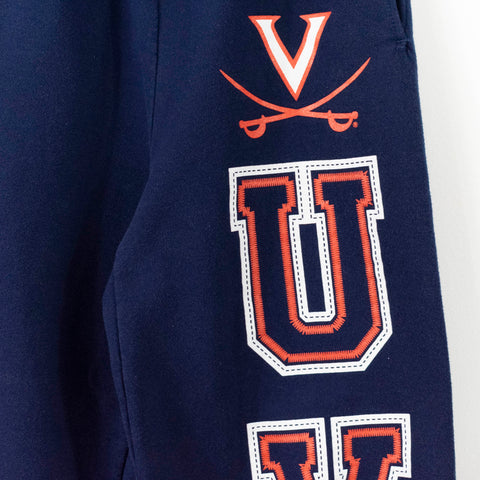 University of Virginia UVA Spell Out Sweatpants Joggers