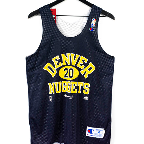 Champion NBA Denver Nuggets Reversible Mesh Training Practice Jersey