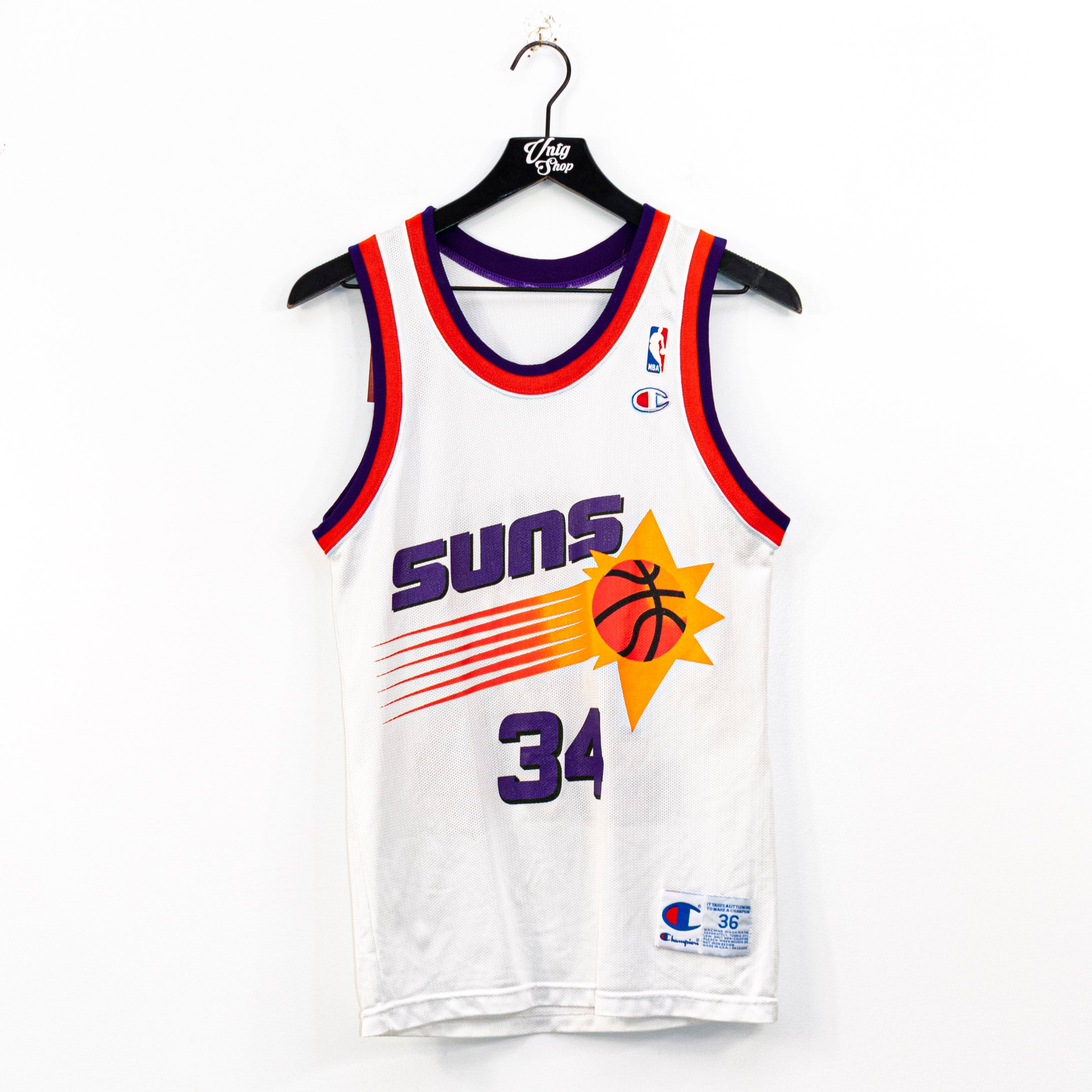 Vintage Champion NBA Pheonix Suns Barkley 34 Jersey