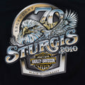 2010 70th Anniversary Sturgis Harley Davidson Mount Rushmore T-Shirt