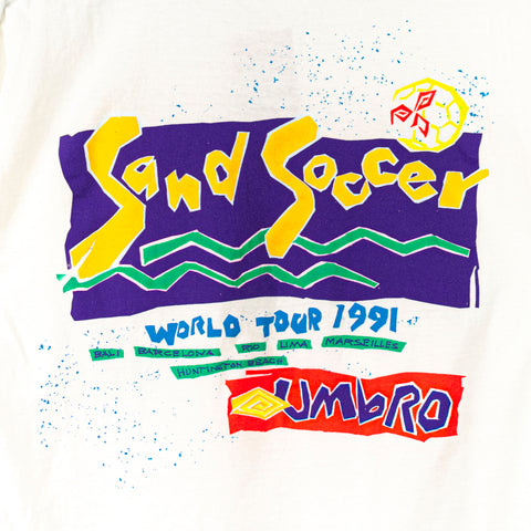 1991 Umbro Sand Soccer Federation T-Shirt