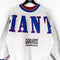 Legends New York Giants Big Spell Out Embroidered Ringer Sweatshirt