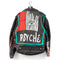 Hand Painted Psychedelic Art Motorcycle Biker Jacket