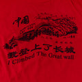 I Climbed The Great Wall T-Shirt