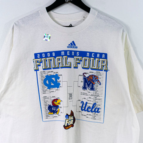 2008 Adidas NCAA Men's Final Four UNC UCLA T-Shirt