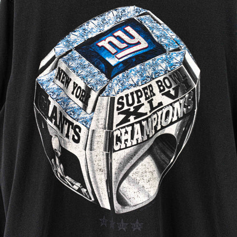 Reebok New York Giants Super Bowl XLV Champions Ring Long Sleeve T-Shirt