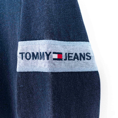 Tommy Hilfiger Jeans Patch Spell Out Long Sleeve Polo Shirt