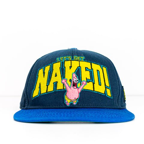 2011 Nickelodeon SpongeBob Squarepants Patrick Let's Get Naked SnapBack Hat