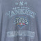 2009 MLB World Series Champions New York Yankees Over Dyed T-Shirt