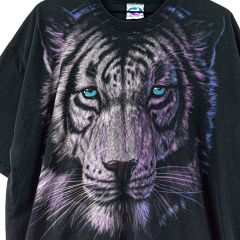 1998 Liquid Blue Siberian Tiger All Over Print T-Shirt