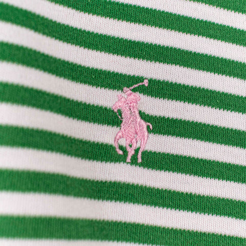 Polo Ralph Lauren Pink Pony Striped Polo Shirt