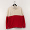 J Crew Knit Goods Color Block Long Sleeve Rugby Shirt