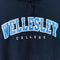 Champion Wellesley College Hoodie Sweatshirt