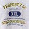 Champion Property of Notre Dame Football Locker Room Sweatshirt