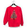 1990 Seasons Greetings Penguin Christmas Carol Sweatshirt