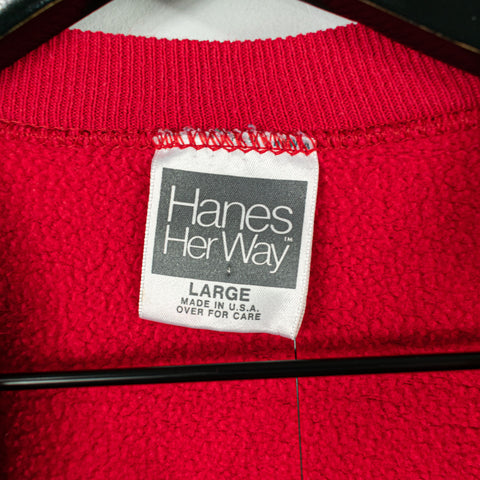 1990 Seasons Greetings Penguin Christmas Carol Sweatshirt
