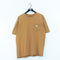 Carhartt Brown Patch Logo Pocket T-Shirt