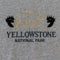 Yellowstone National Park Embroidered Bear T-Shirt