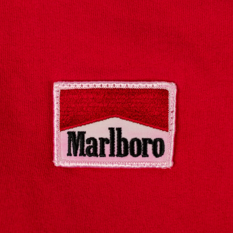 Marlboro Spell Out Patch Hoodie Sweatshirt